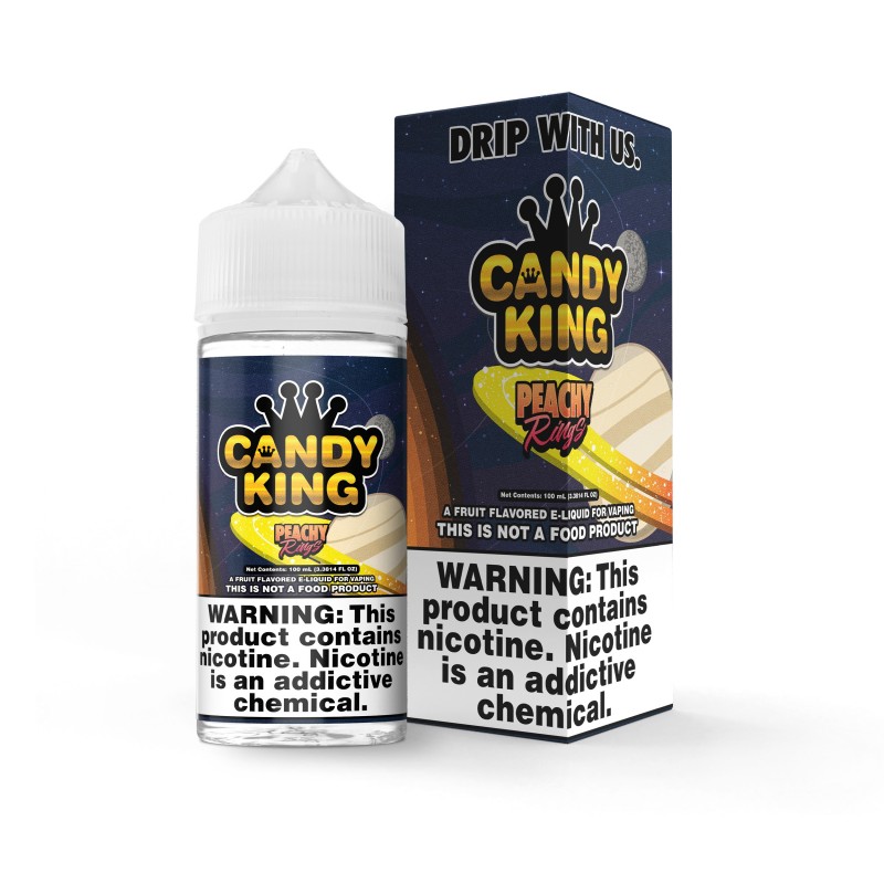 Candy King Peachy Rings 100mL